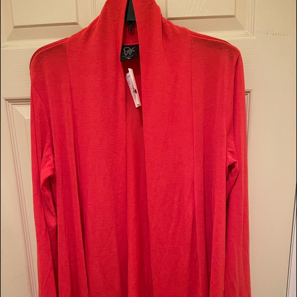 🆕Cardigan, By CKW Crew Knit Wear,Long Sleeves width 23”,Length 27” New With Tag